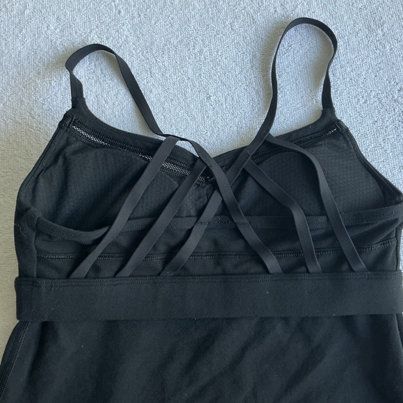 Lululemon Athletica Black Tank Top Sz 4 - Picture 5 of 11
